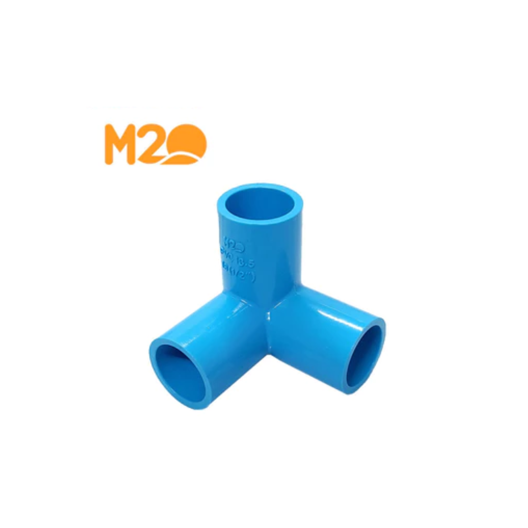 สามทางมุม PVC (M2O) 1 นิ้ว